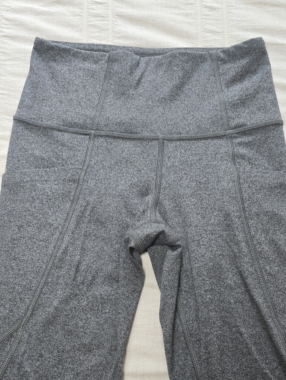 Athleta Stash Pocket Salutation Tight Heathered Gray Women's Size XXS - Picture 6 of 12
